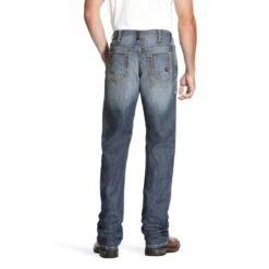 Ariat Work FR: Men's FR 10023467 Bryce M4 Low Rise Stretch DuraLight Boot Cut Jeans 7 Ariat Work FR: Men's FR 10023467 Bryce M4 Low Rise Stretch DuraLight Boot Cut Jeans -Work Clothes Discount Store 10023467 back