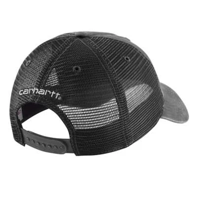 Carhartt Hats: 100286 001 Black Mesh Back Buffalo Cap 2 Carhartt Hats: 100286 001 Black Mesh Back Buffalo Cap - Image 2