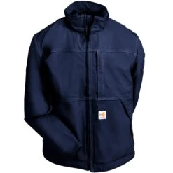 Carhartt Jackets: Men's Navy 102179 410 FR Full Swing Quick Duck Jacket 7 Carhartt Jackets: Men's Navy 102179 410 FR Full Swing Quick Duck Jacket -Work Clothes Discount Store 102179 410 3