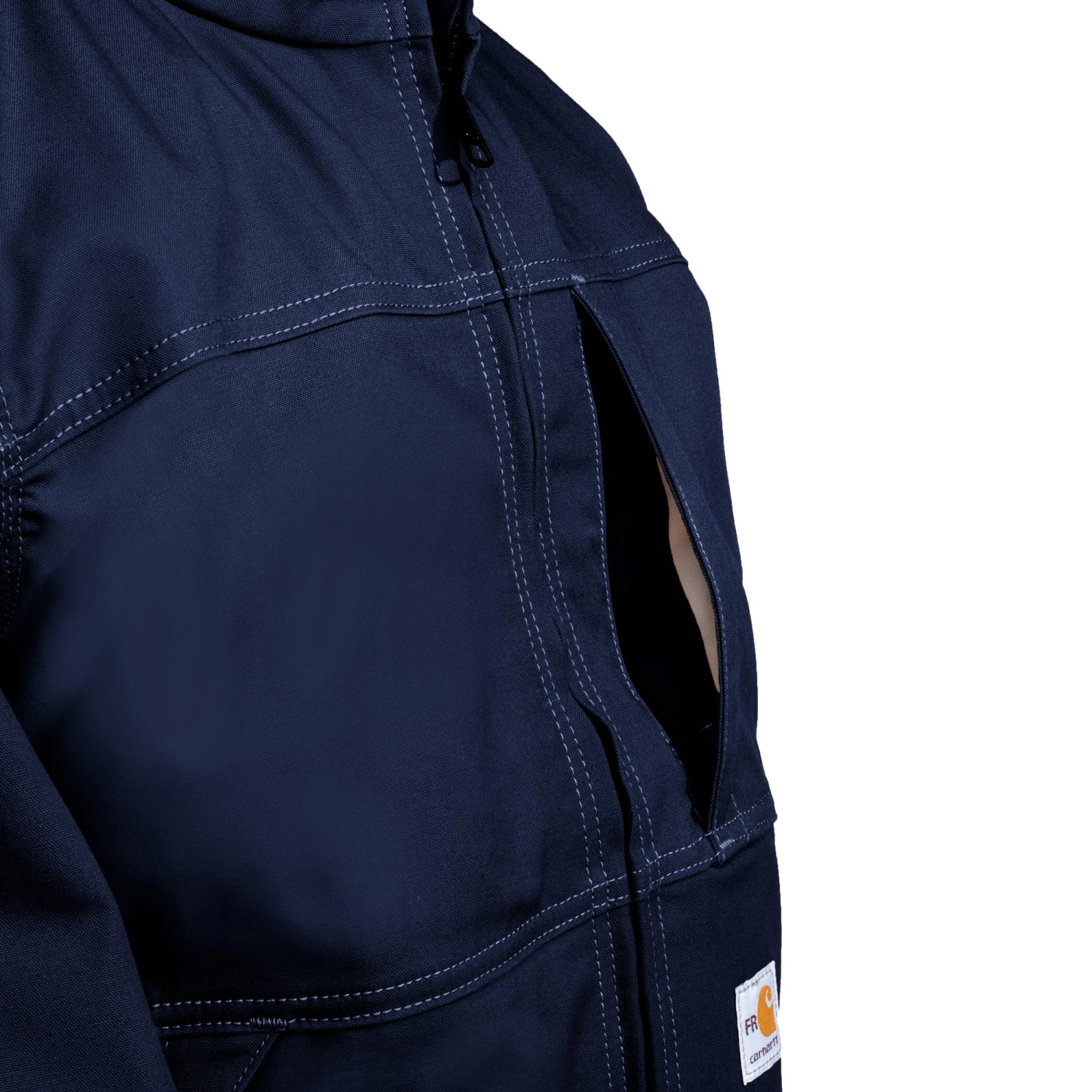 Carhartt Jackets: Men's Navy 102179 410 FR Full Swing Quick Duck Jacket 5 Carhartt Jackets: Men's Navy 102179 410 FR Full Swing Quick Duck Jacket - Image 5
