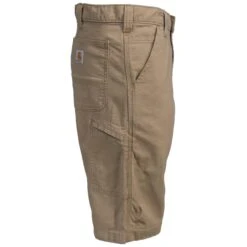 Carhartt Shorts: Men's Rugged Flex Dark Khaki 103110 253 13-Inch Shorts 7 Carhartt Shorts: Men's Rugged Flex Dark Khaki 103110 253 13-Inch Shorts -Work Clothes Discount Store 103110 253 1