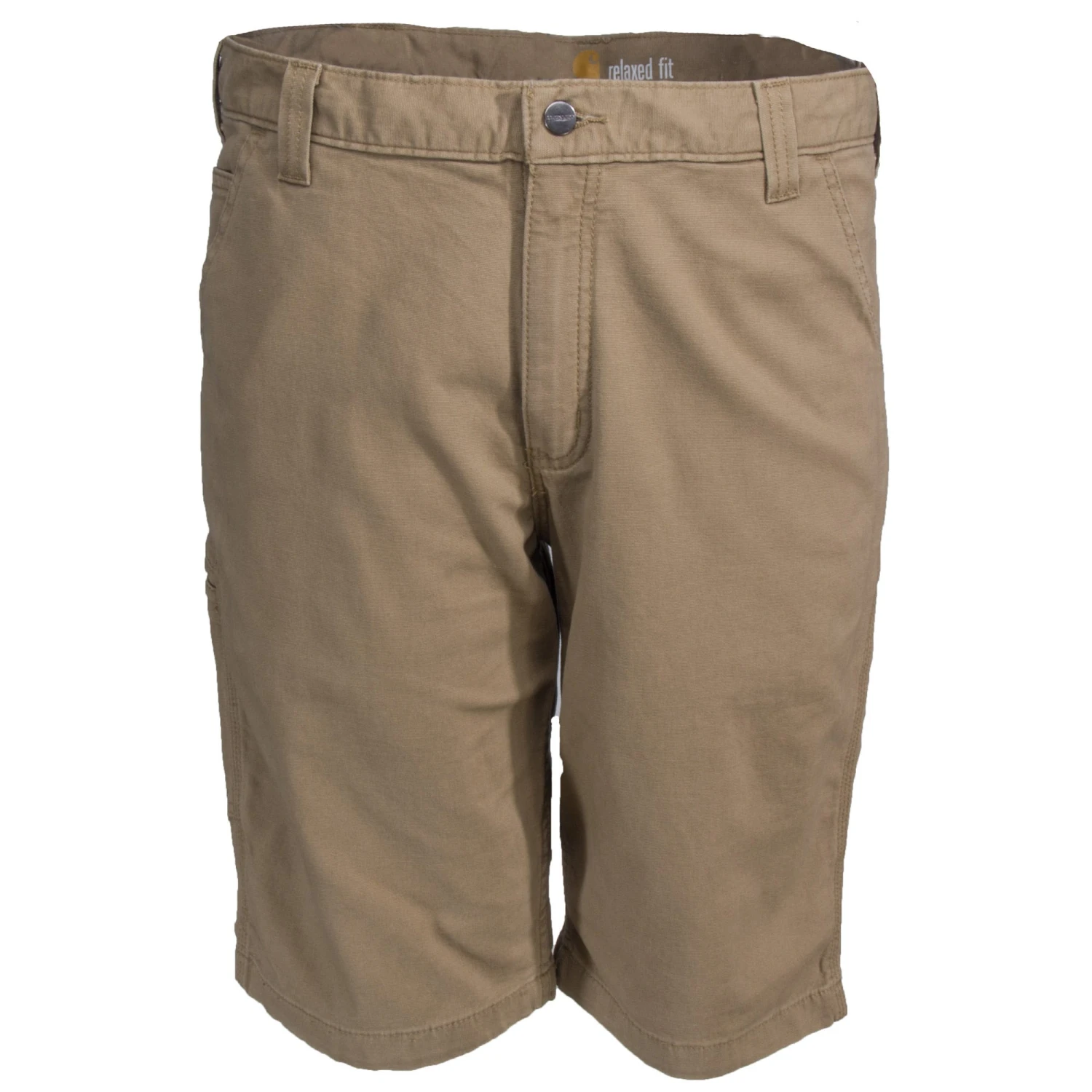 Carhartt Shorts: Men's Rugged Flex Dark Khaki 103110 253 13-Inch Shorts 2 Carhartt Shorts: Men's Rugged Flex Dark Khaki 103110 253 13-Inch Shorts - Image 2