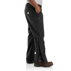 Carhartt Pants: Men's 104675 BLK Black Storm Defender Relaxed Fit Midweight Pant 5 Carhartt Pants: Men's 104675 BLK Black Storm Defender Relaxed Fit Midweight Pant -Work Clothes Discount Store 104675 blk avr ms22 b