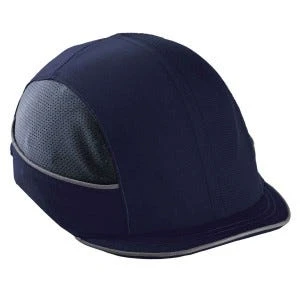 Ergodyne Caps: Men's 8950 Navy Skullerz Micro Brim Bump Cap 1 Ergodyne Caps: Men's 8950 Navy Skullerz Micro Brim Bump Cap