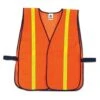 Ergodyne Vest: 8040HL Orange GloWear Non Certified Standard Hi Gloss Vest