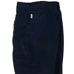 Carhartt Jeans: Men's Navy Flame-Resistant Loose Fit Canvas Jeans FRB159 DNY -Work Clothes Discount Store 2012 09 19 12.26.22