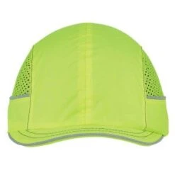 Ergodyne Caps: Men's 8950 Lime Skullerz Micro Brim Bump Cap -Work Clothes Discount Store 23331 8950 bump cap lime micro brim front