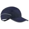 Ergodyne Caps: Men's 8965 Navy Skullerz Long Brim W/ LED Lighting Bump Cap