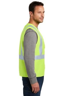 CornerStone Vests: High Visibility Yellow Safety Vest CSV400 8 CornerStone Vests: High Visibility Yellow Safety Vest CSV400 -Work Clothes Discount Store 2377 sftyyellow 3 csv400sftyyellowmodelside1 337w