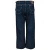 Wrangler Jeans: Men's Dark Blue 31000 UN Rugged Wear Relaxed Straight Fit Jeans