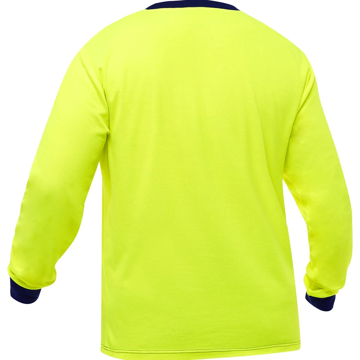 Bisley By PIP Shirts: Men's 310M6118 Y Yellow High Vis Non-ANSI Long Sleeve Work Shirt 2 Bisley By PIP Shirts: Men's 310M6118 Y Yellow High Vis Non-ANSI Long Sleeve Work Shirt - Image 2
