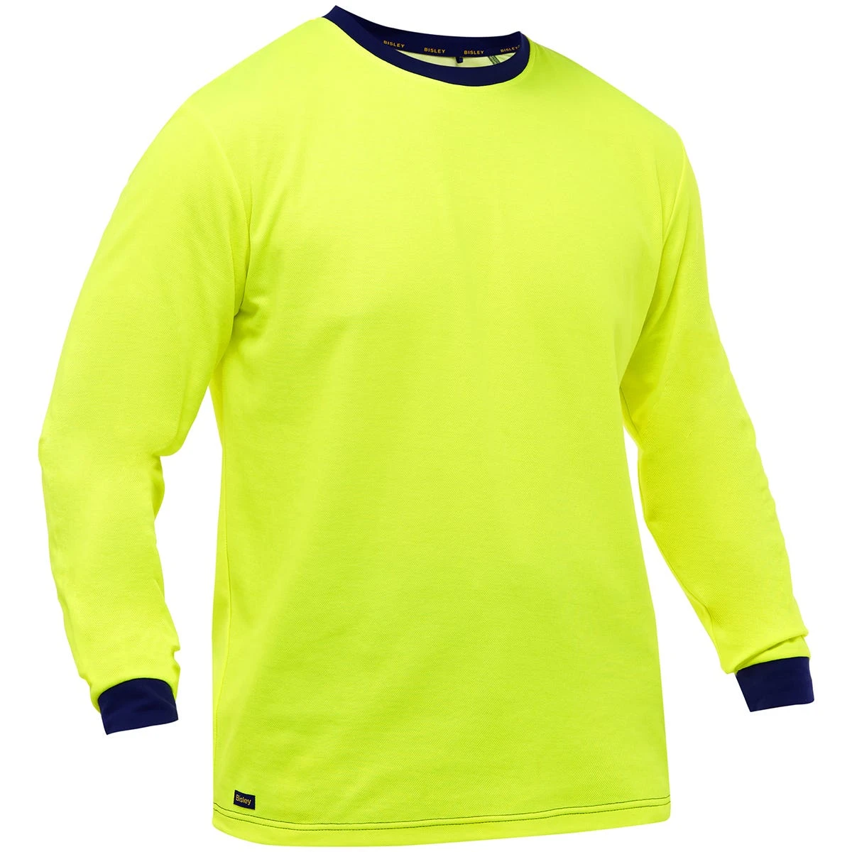 Bisley By PIP Shirts: Men's 310M6118 Y Yellow High Vis Non-ANSI Long Sleeve Work Shirt 1 Bisley By PIP Shirts: Men's 310M6118 Y Yellow High Vis Non-ANSI Long Sleeve Work Shirt