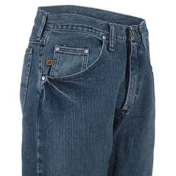 Wrangler 20X Jeans: Men's Vintage Midnight 33MWX VM No. 33 Extreme Relaxed Straight Leg Jeans -Work Clothes Discount Store 33mwxvm 20xr 01