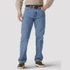 Wrangler Jeans: Men's Rugged Indigo 39902 RI Rugged Wear Classic Fit Work Jeans