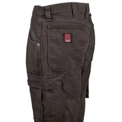 Wrangler Riggs Pants: Men's Dark Brown 3W060 DB Ripstop Ranger Pants -Work Clothes Discount Store 3w060db wranglerl 01