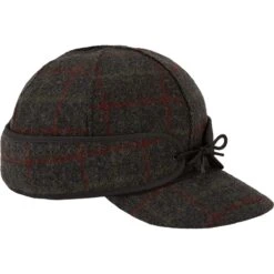 Stormy Kromer Hats: Unsiex 50010 260 90R Adirondack Plaid The Original Stormy Kromer Cap