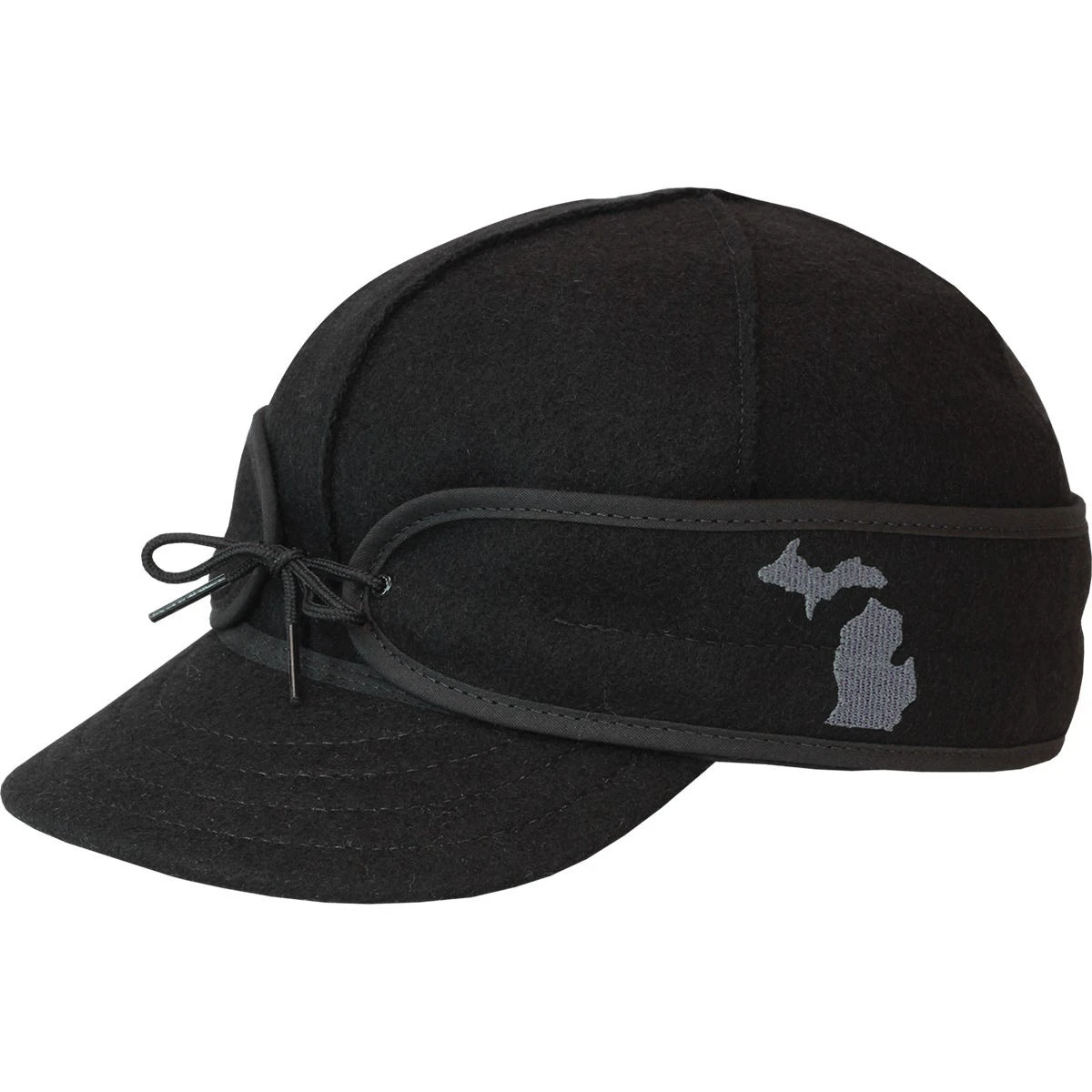 Stormy Kromer Hats: Unisex 51300 0MI 999 Black State - Michigan Pride Cap 1 Stormy Kromer Hats: Unisex 51300 0MI 999 Black State - Michigan Pride Cap