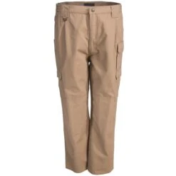 5.11 Tactical Pants: Men's Coyote 74251 120 Cotton Canvas Tactical Pants -Work Clothes Discount Store 74251 120 2