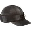 Stormy Kromer Hats: Unisex 50010 260 90E Black Gray Plaid The Original Stormy Kromer Cap