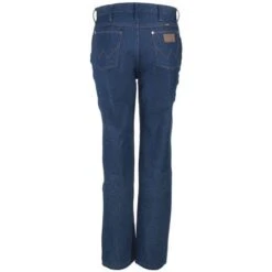 Wrangler Jeans: Men's Rigid Indigo 0936 DEN Cowboy Cut Slim Fit Jeans -Work Clothes Discount Store 936den wranglerb 01