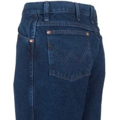 Wrangler Jeans: Men's Dark Stone 0936 DSD Cowboy Cut Slim Fit Denim Jeans -Work Clothes Discount Store 936dsd wranglerl 01
