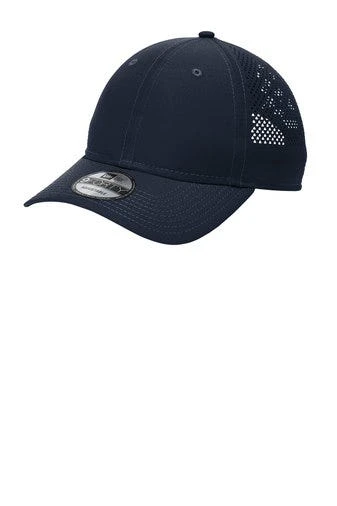 New Era Hats: Men's NE406 DN Deep Navy Perforated Performance Cap 2 New Era Hats: Men's NE406 DN Deep Navy Perforated Performance Cap - Image 2