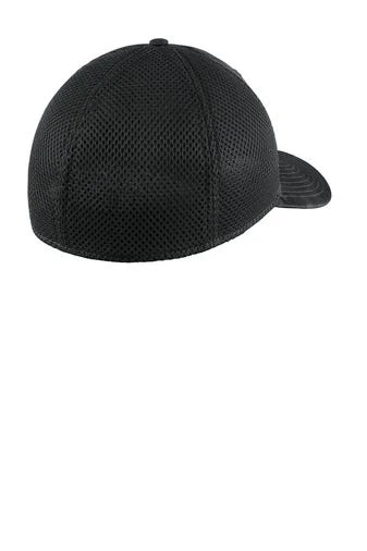 New Era Hats: Men's NE1091 BLKC Black Camo Tonal Stretch Tech Mesh Cap 3 New Era Hats: Men's NE1091 BLKC Black Camo Tonal Stretch Tech Mesh Cap - Image 3