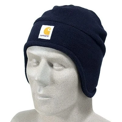 Carhartt Hats: Fleece Polyester Mask Hat A202BLK 4 Carhartt Hats: Fleece Polyester Mask Hat A202BLK - Image 4