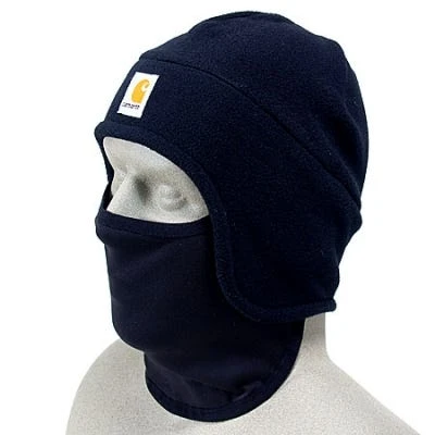 Carhartt Hats: Fleece Polyester Mask Hat A202BLK 1 Carhartt Hats: Fleece Polyester Mask Hat A202BLK