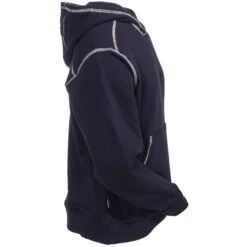 Ariat Work FR Sweatshirts: FR Polartec Men's 10013514 Insulated Water-Resistant Navy Blue Hoodie