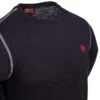 Ariat Work FR Shirts: Men's Polartec FR 10014892 Black Baselayer Shirt