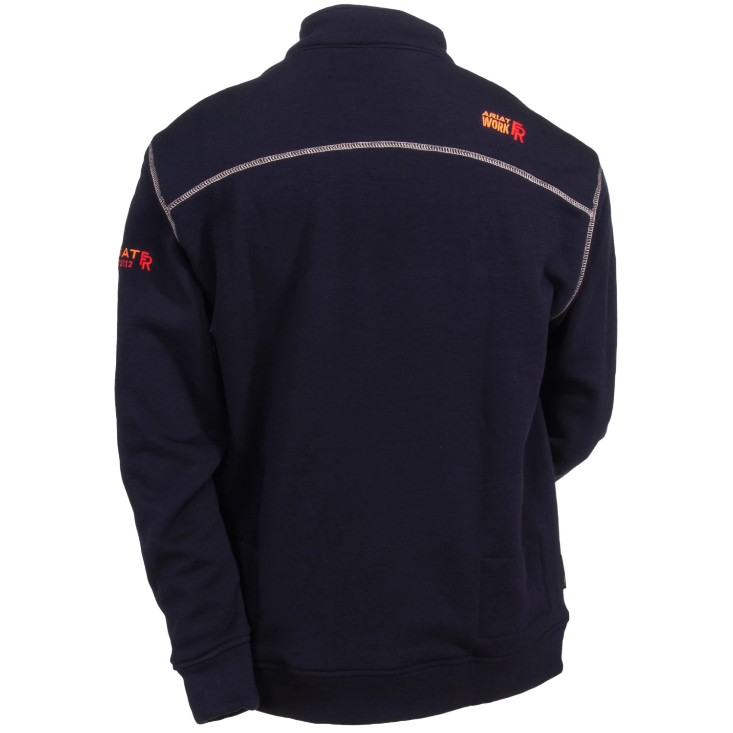 Ariat Sweatshirts: Men's 10015950 Flame-Resistant Blue Quarter-Zip Sweatshirt 1 Ariat Sweatshirts: Men's 10015950 Flame-Resistant Blue Quarter-Zip Sweatshirt