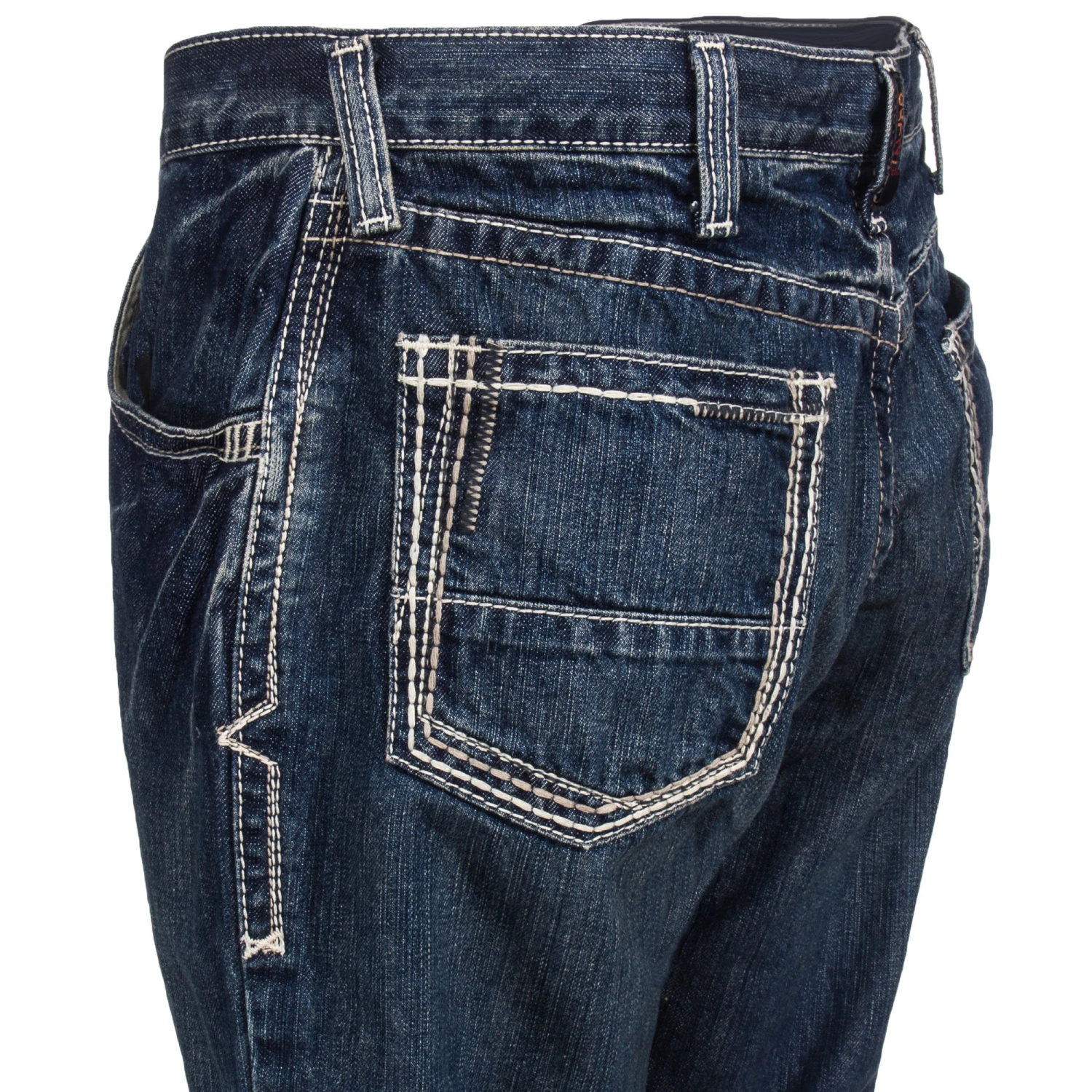 Ariat Work FR Jeans: Men's FR M4 Boundary 10016173 Clay Boot Cut Jeans 3 Ariat Work FR Jeans: Men's FR M4 Boundary 10016173 Clay Boot Cut Jeans - Image 3