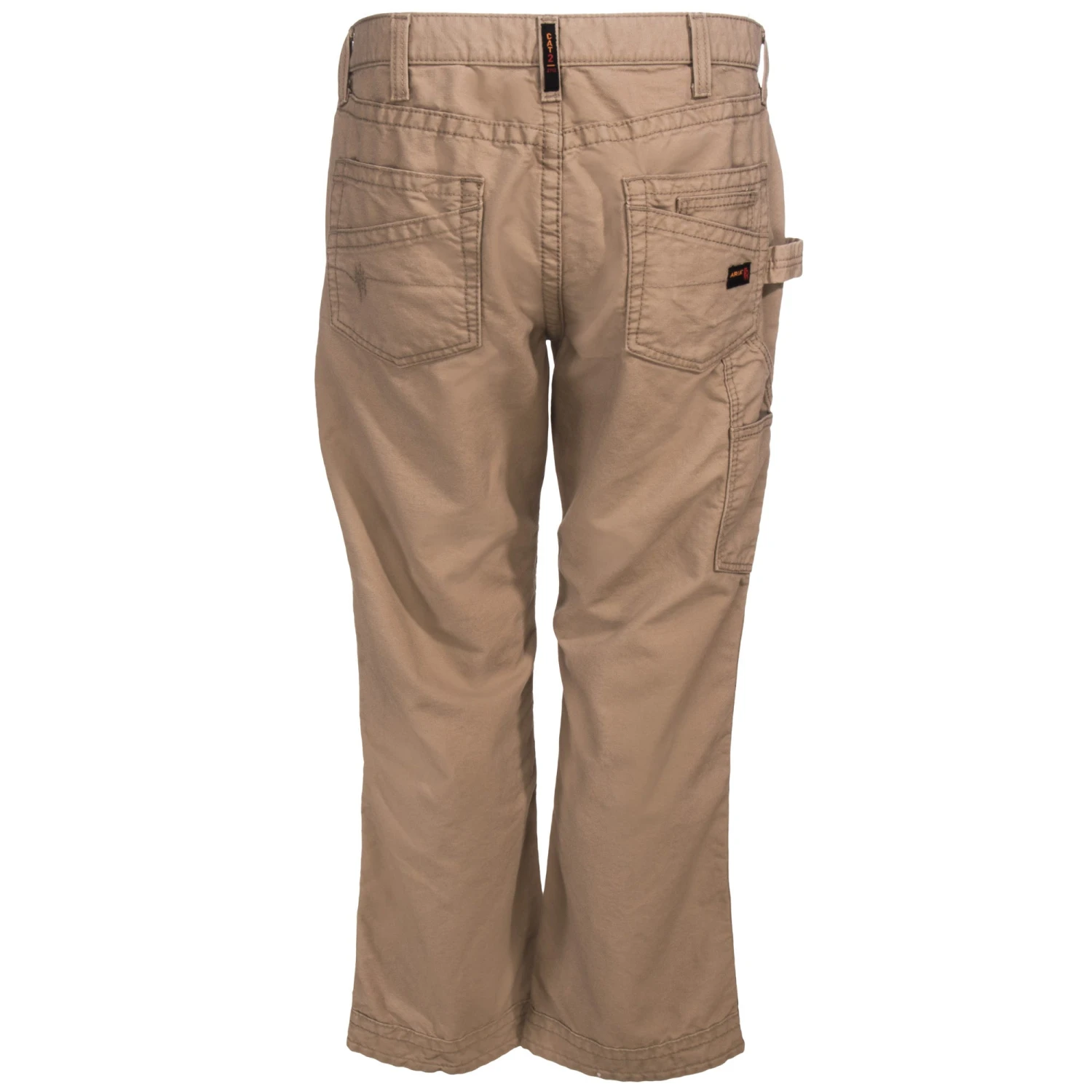 Ariat Work FR Pants: Men's M4 Workhorse FR 10017227 Khaki Boot Cut Lowrise Pants 4 Ariat Work FR Pants: Men's M4 Workhorse FR 10017227 Khaki Boot Cut Lowrise Pants - Image 4