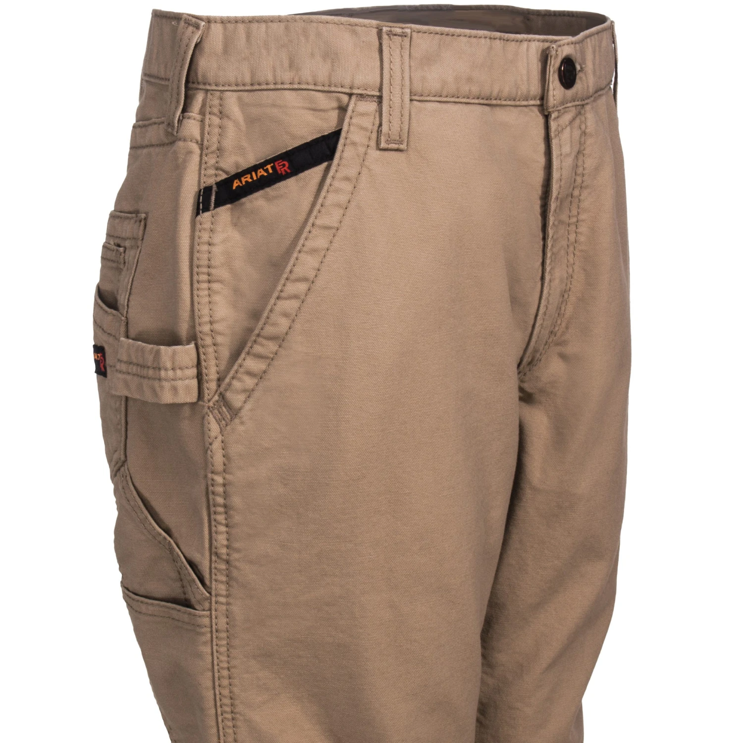 Ariat Work FR Pants: Men's M4 Workhorse FR 10017227 Khaki Boot Cut Lowrise Pants 1 Ariat Work FR Pants: Men's M4 Workhorse FR 10017227 Khaki Boot Cut Lowrise Pants