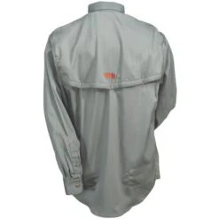 Ariat Work FR Shirts: Men's 10019063 FR Solid Vented Long-Sleeve Button-Down Silver Shirt 5 Ariat Work FR Shirts: Men's 10019063 FR Solid Vented Long-Sleeve Button-Down Silver Shirt -Work Clothes Discount Store ariat 10019063 b 01