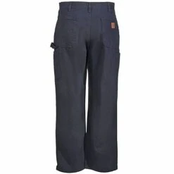 Carhartt Pants: Men's B11 BLK Black Cotton Duck Dungaree Pants 7 Carhartt Pants: Men's B11 BLK Black Cotton Duck Dungaree Pants -Work Clothes Discount Store b11blk carharttb 01