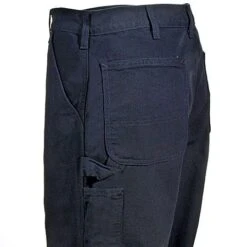 Carhartt Pants: Men's B11 BLK Black Cotton Duck Dungaree Pants 6 Carhartt Pants: Men's B11 BLK Black Cotton Duck Dungaree Pants -Work Clothes Discount Store b11blk carharttl 01