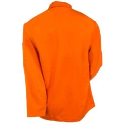 Black Stallion Jackets: Men's FO9 30C Orange High-Visibility Flame-Resistant Welding Jacket