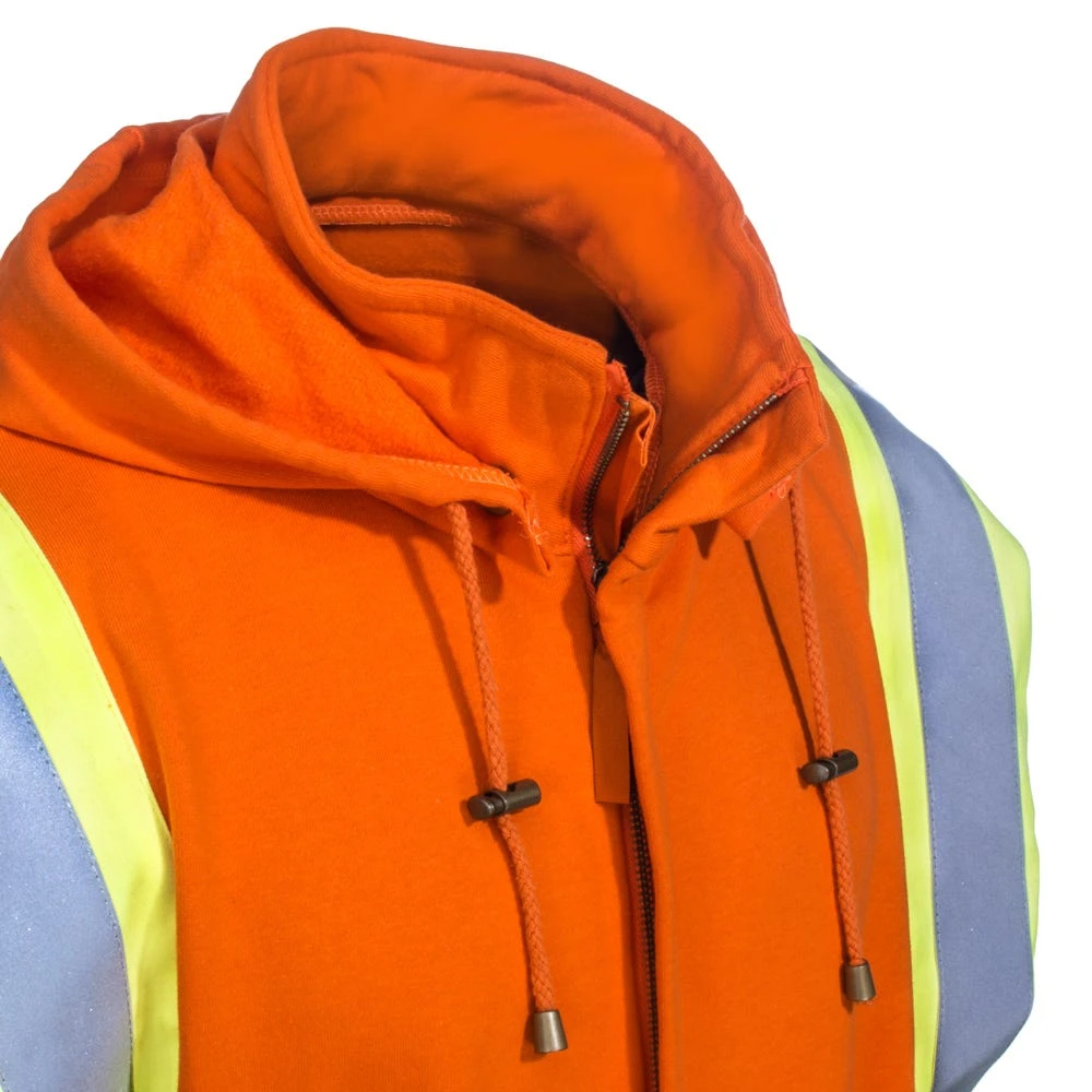 Black Stallion FR Sweatshirts: JF1332 OR Hi Vis Orange TruGuard Sweatshirt 2 Black Stallion FR Sweatshirts: JF1332 OR Hi Vis Orange TruGuard Sweatshirt - Image 2