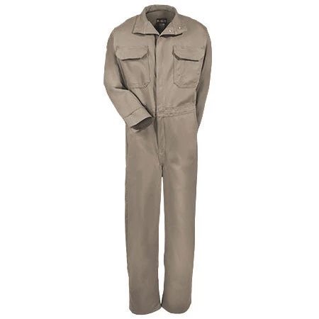 Bulwark Coveralls: Men's CEB2 KH Flame-Resistant Cotton Khaki Coveralls 4 Bulwark Coveralls: Men's CEB2 KH Flame-Resistant Cotton Khaki Coveralls - Image 4