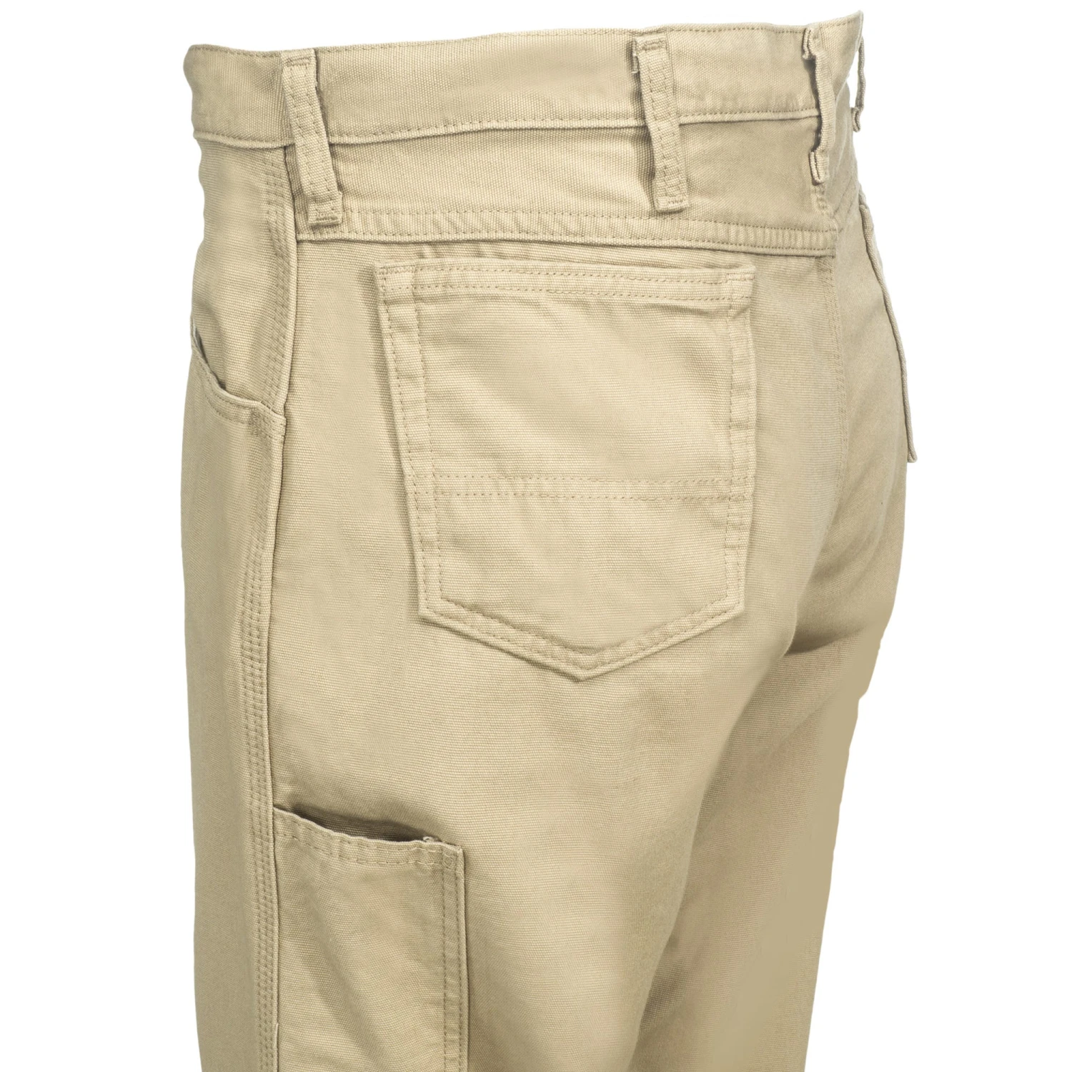 Bulwark Pants: Men's Flame-Resistant PLJ6 KH Khaki Excel Canvas Pants 3 Bulwark Pants: Men's Flame-Resistant PLJ6 KH Khaki Excel Canvas Pants - Image 3