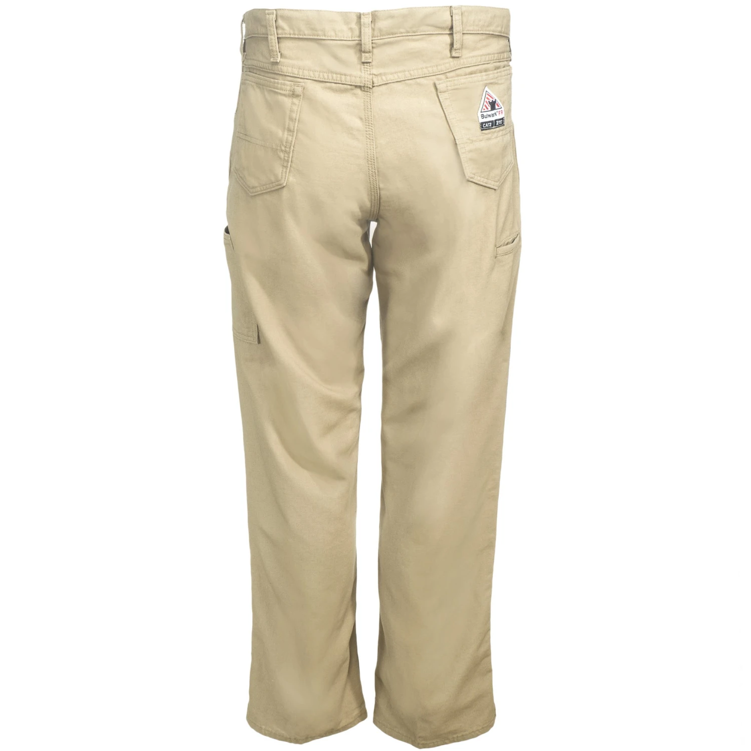 Bulwark Pants: Men's Flame-Resistant PLJ6 KH Khaki Excel Canvas Pants 4 Bulwark Pants: Men's Flame-Resistant PLJ6 KH Khaki Excel Canvas Pants - Image 4