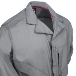 Bulwark Coveralls: Men's QC10 GY IQ Series Endurance FR Grey Premium Coveralls -Work Clothes Discount Store bulwark qc10gy cd 01