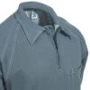 Bulwark Shirts: Men's QT12 CH Grey Flame-Resistant Long Sleeve Polo Shirt