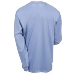 Carhartt Force Shirts: Men's Force Medium Blue Flame Resistant 100235 465 Work Shirt -Work Clothes Discount Store carhartt 100235 465 b 01