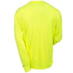 Carhartt Force Shirts: Men's Force 100494 323 Lime Hi Vis Moisture Wicking Work Shirt -Work Clothes Discount Store carhartt 100494323 b 01