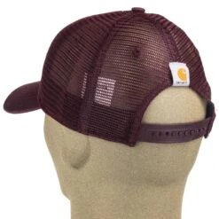Carhartt Caps: Dunmore Canvas 101195 614 Port Hat 5 Carhartt Caps: Dunmore Canvas 101195 614 Port Hat -Work Clothes Discount Store carhartt 101195 614 b 01