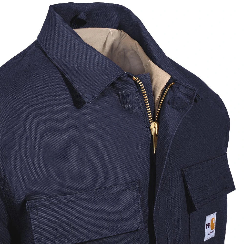 Carhartt Coats: Men's 101618 410 Flame Resistant Cotton Duck Traditional Lined Coat 2 Carhartt Coats: Men's 101618 410 Flame Resistant Cotton Duck Traditional Lined Coat - Image 2