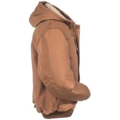 Carhartt Jackets: Men's Cotton Duck 101621 211 Flame Resistant Active Jacket -Work Clothes Discount Store carhartt 101621 211 r 01